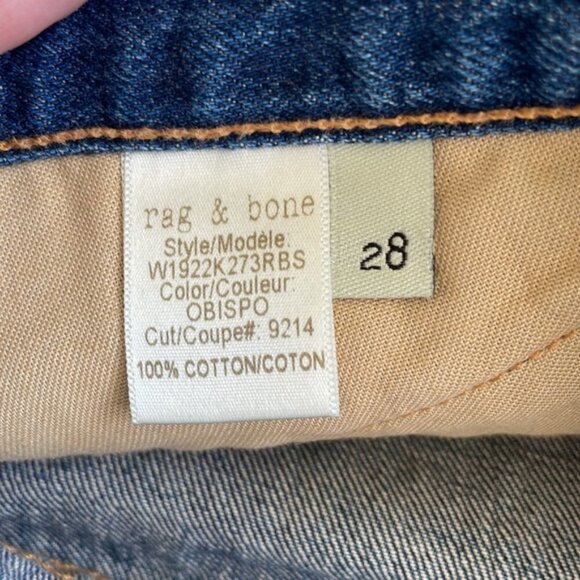 EC Rag & Bone Store Exclusive Denim Shorts - Size 28 - Picture 4 of 4